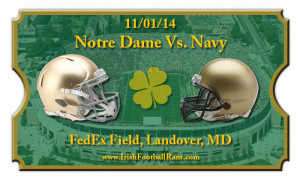 2014 ND vs Navy