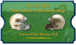 2015 Notre Dame vs Boston College