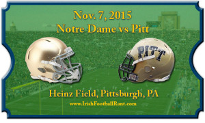 2015 Notre Dame vs Pitt