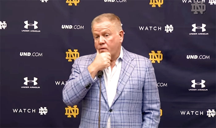 Brian Kelly Spring Practice Press Conference