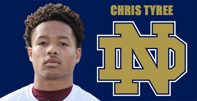 Chris Tyree ND Commit