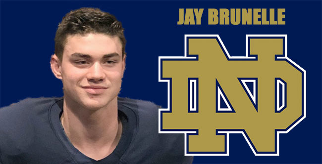 Jay Brunelle ND Commit