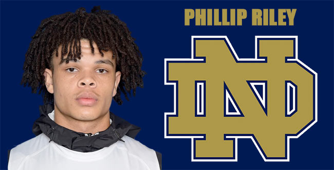 Philip Riley ND Commit