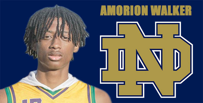 ND Commit Amorion Walker