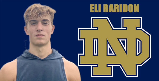 Eli Raridon ND Commit