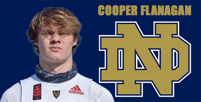 Cooper Flanagan ND commit