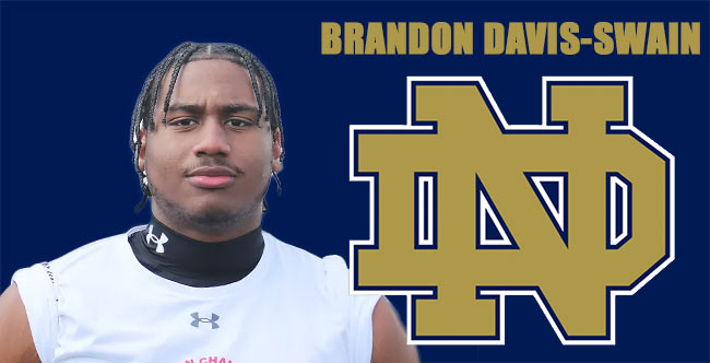 Brandon Davis-Swain ND Commit