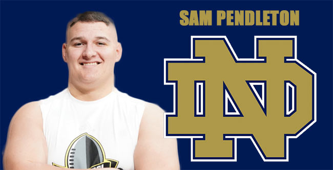 Sam Pendleton ND Commit