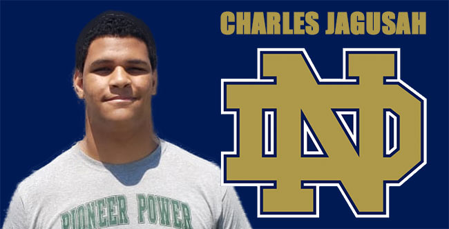 Charles Jagusah ND Commit