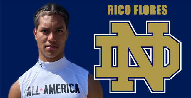 Rico Flores ND Commit