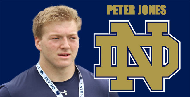 Peter Jones ND Commit