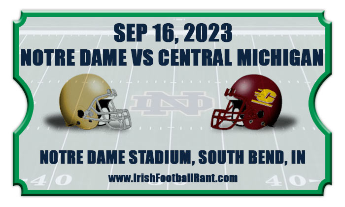 2023 Notre Dame vs Central Michigan