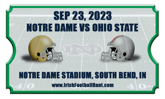 2023 Notre Dame vs Ohio State