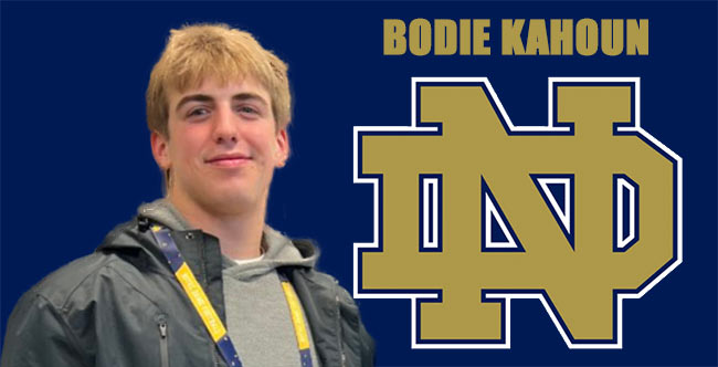 Bodie Kahoun 2024 ND Commit