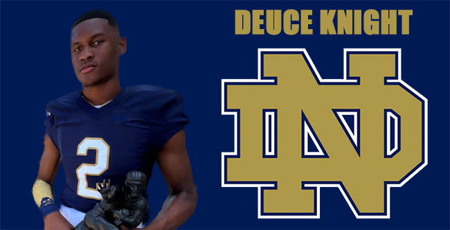 Deuce Knight 2025 ND Commit