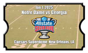 Sugar Bowl Notre Dame vs Georgia Football Tickets